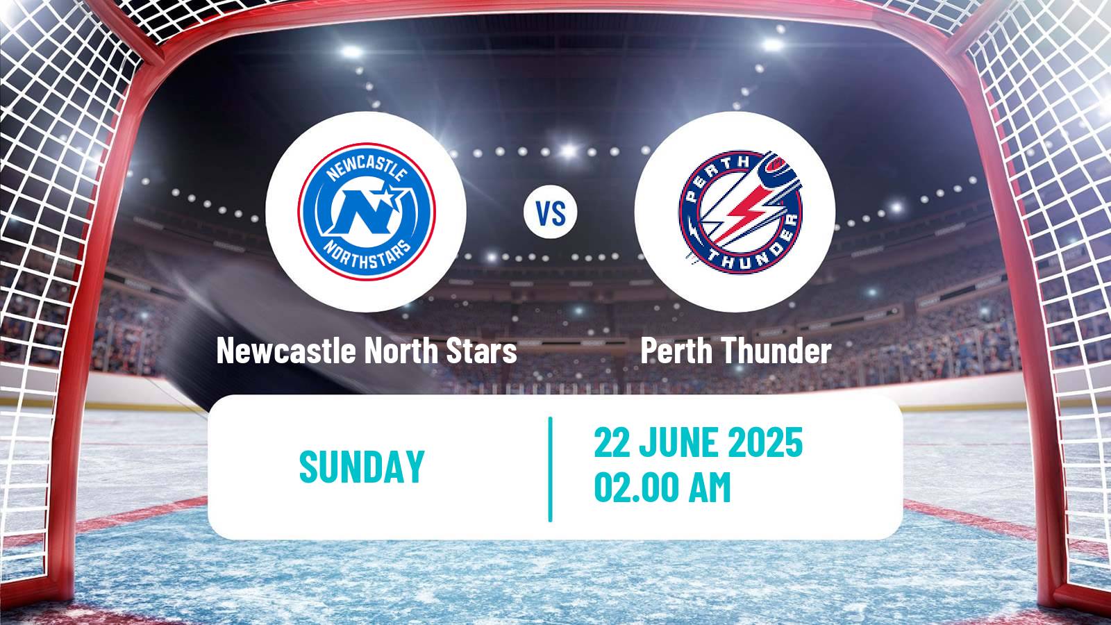 Hockey Australian Ice Hockey League Newcastle North Stars - Perth Thunder