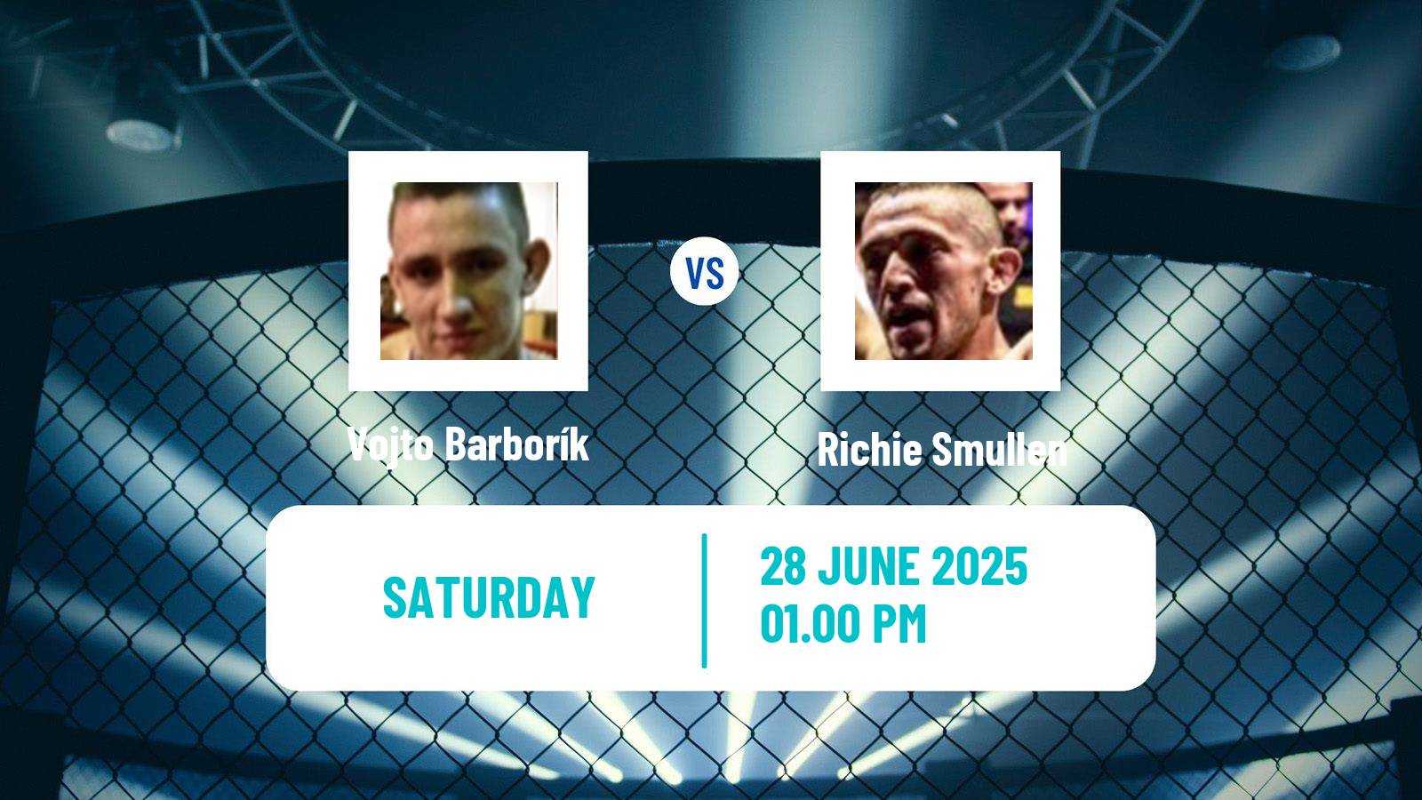 MMA Featherweight Oktagon Men Vojto Barborík - Richie Smullen