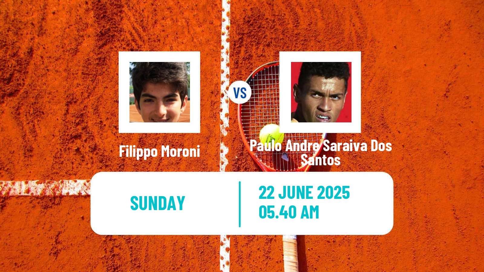 Tennis ITF M15 Monastir 24 Men Filippo Moroni - Paulo Andre Saraiva Dos Santos