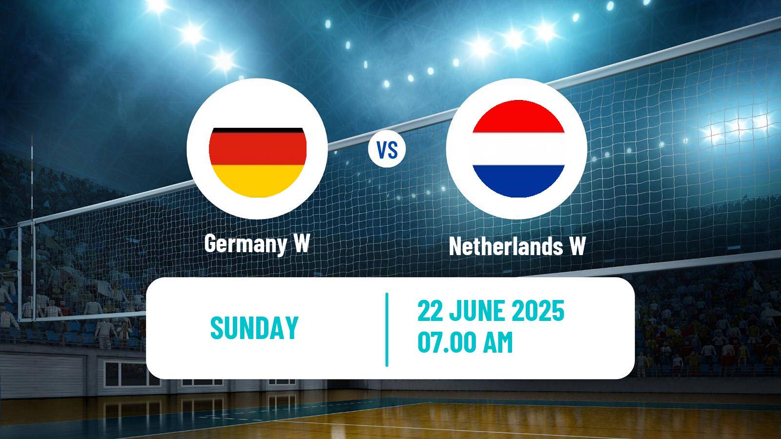 Volleyball Nations League Volleyball Women Germany W - Netherlands W