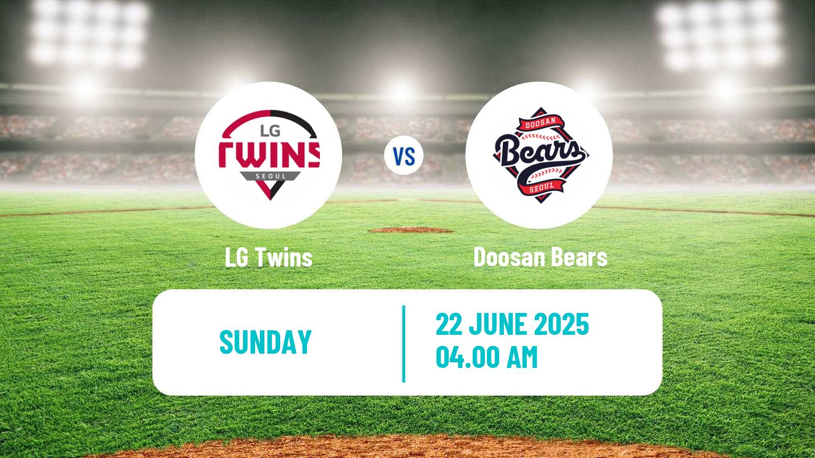 Baseball KBO LG Twins - Doosan Bears