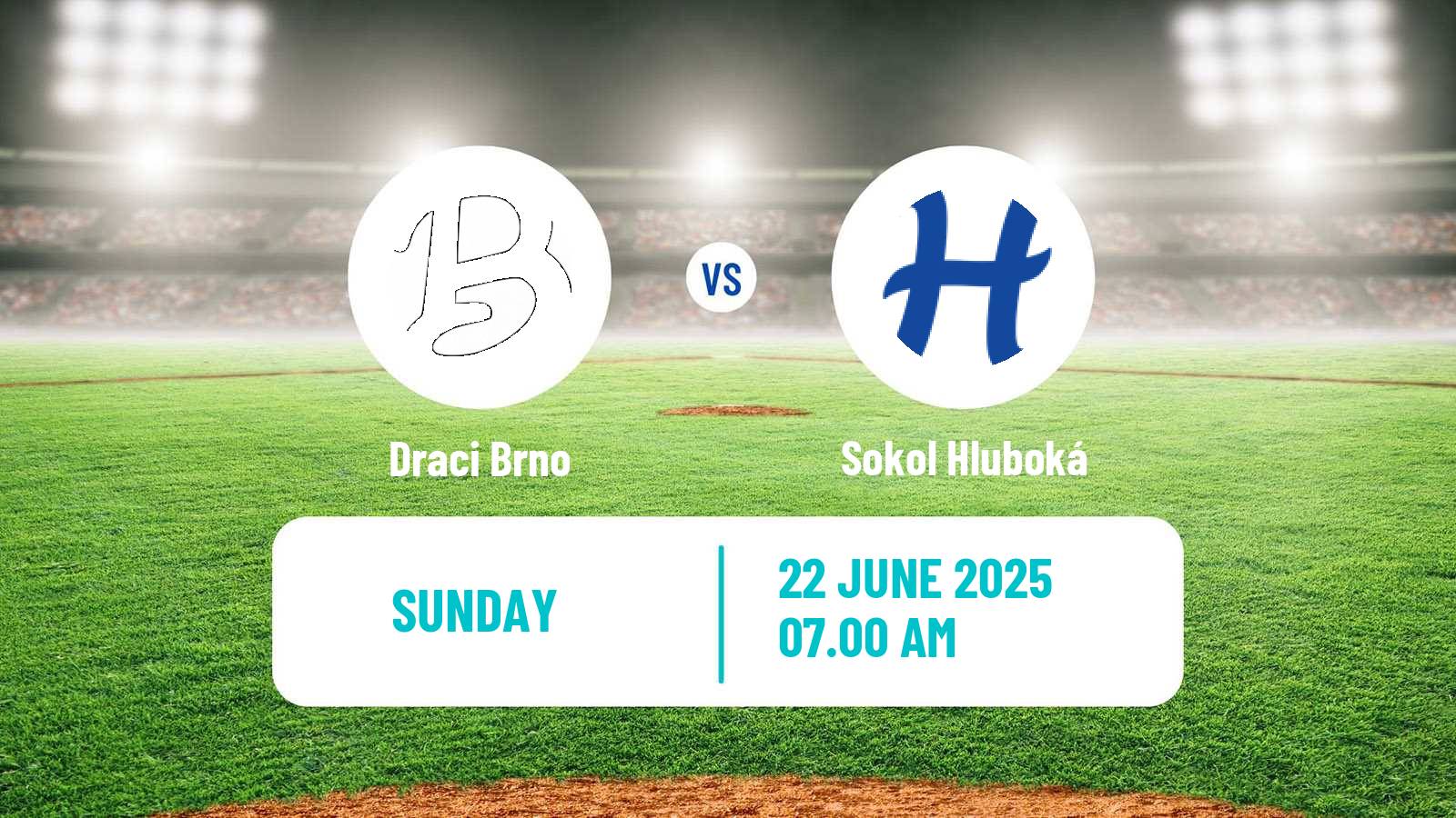Baseball Czech Extraliga Baseball Draci Brno - Sokol Hluboká