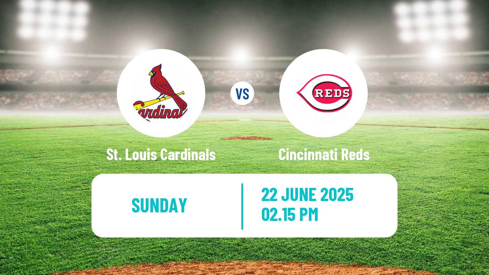 Baseball MLB St. Louis Cardinals - Cincinnati Reds