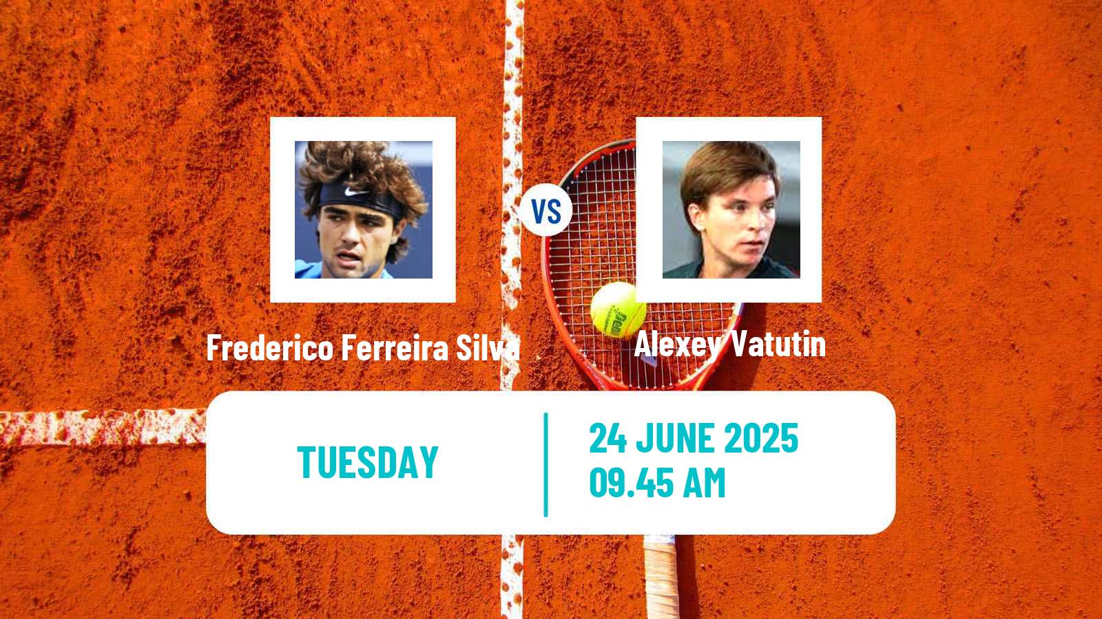 Tennis Milan Challenger Men Frederico Ferreira Silva - Alexey Vatutin