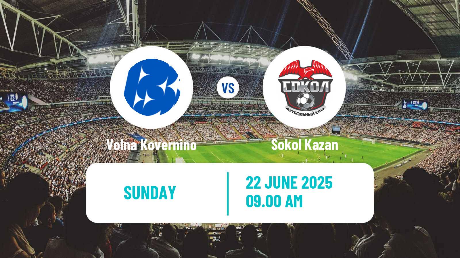 Soccer  FNL 2 Division B Group 4 Volna Kovernino - Sokol Kazan