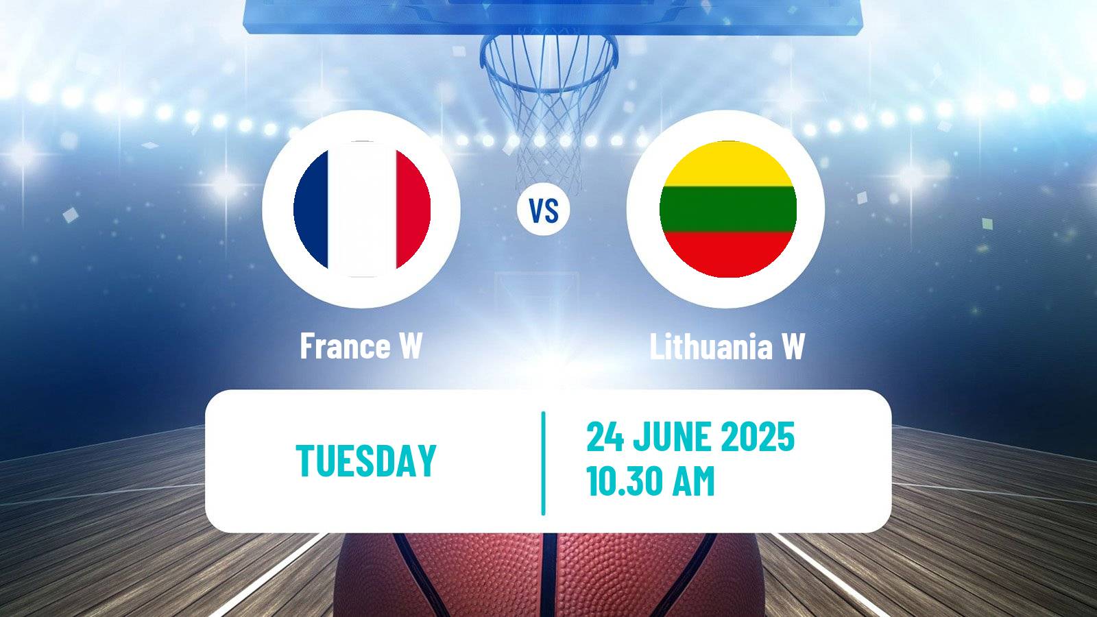 Basketball EuroBasket Women France W - Lithuania W