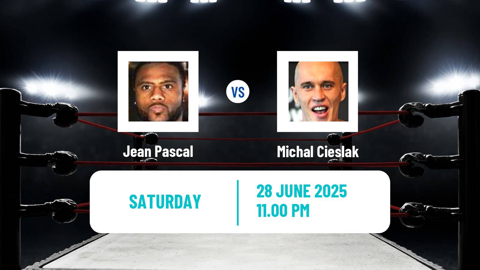 Boxing Cruiserweight WBC Title Men Jean Pascal - Michal Cieslak