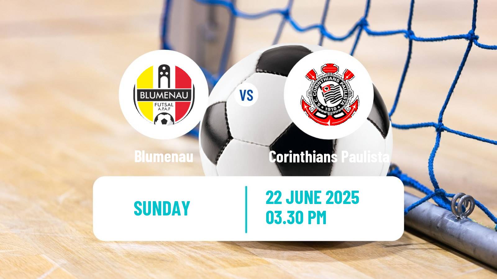 Futsal Brazilian Liga Futsal Blumenau - Corinthians Paulista