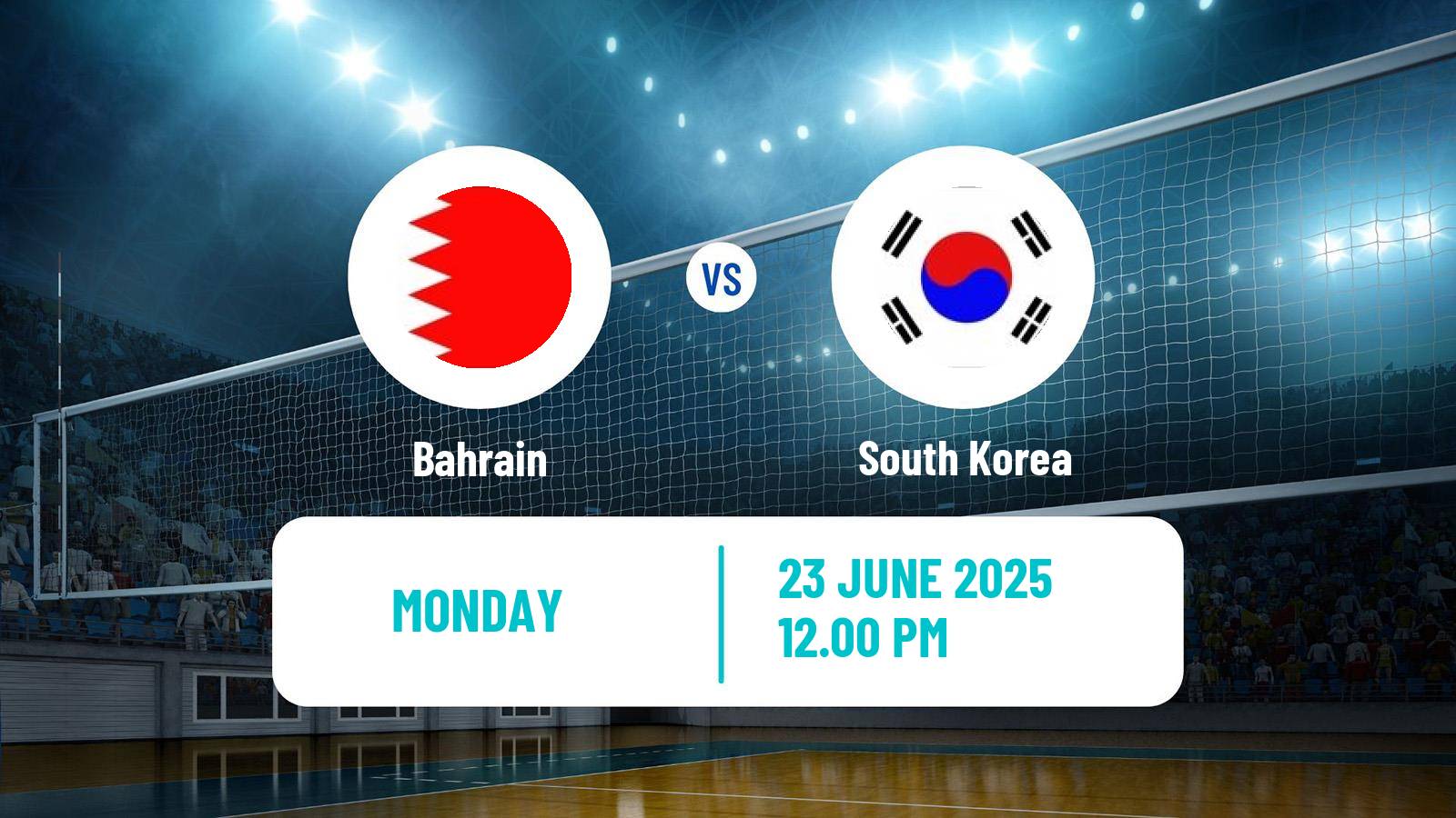 Volleyball AVC Challenge Cup Volleyball Bahrain - South Korea