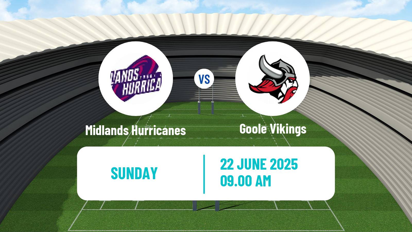 Rugby league English League 1 Rugby League Midlands Hurricanes - Goole Vikings