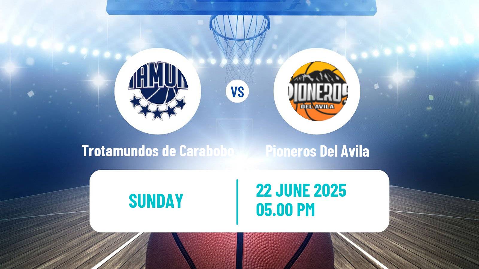 Basketball Venezuelan Superliga Basketball Trotamundos de Carabobo - Pioneros Del Avila