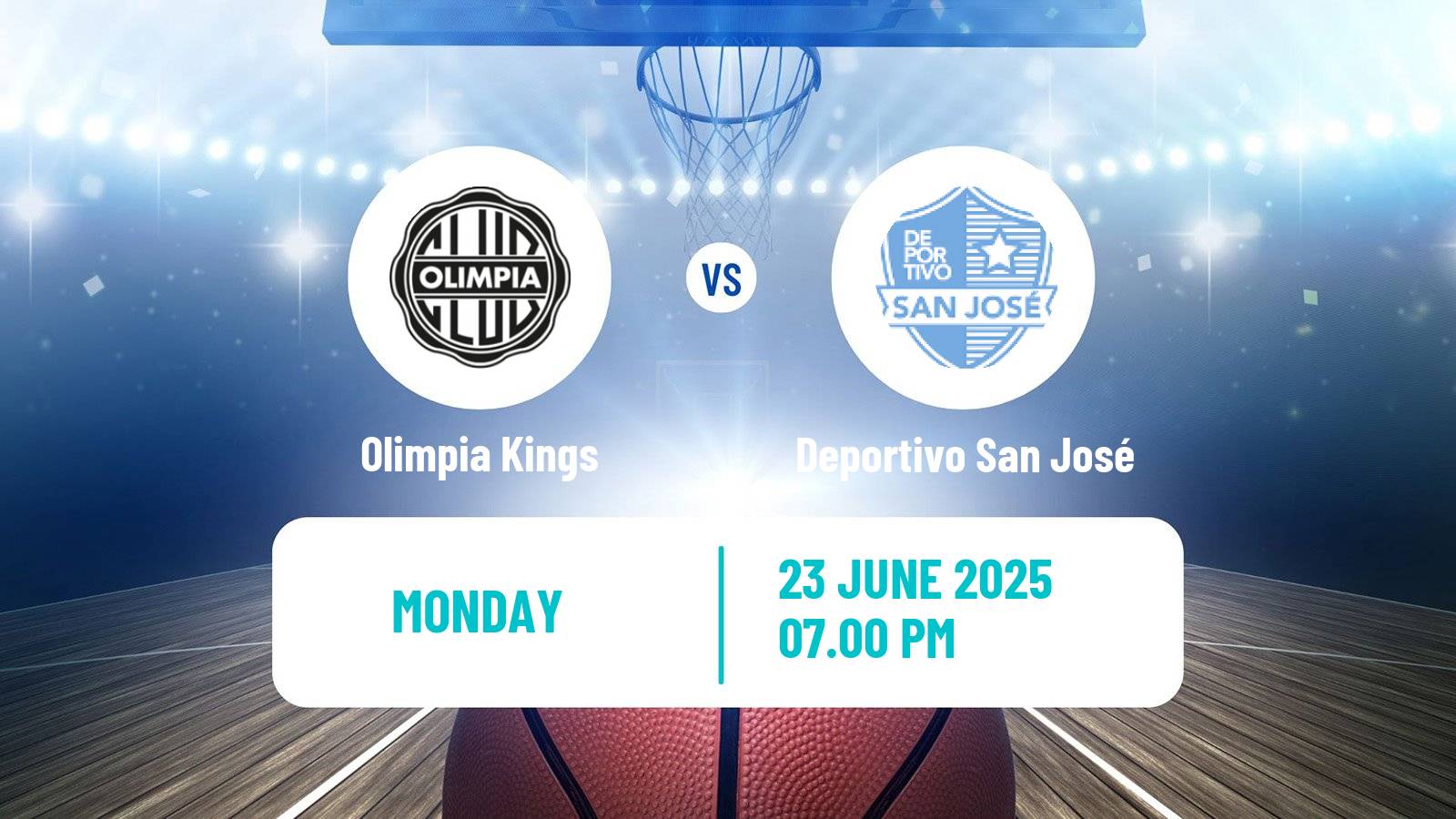 Basketball Paraguayan LNB Basketball Olimpia Kings - Deportivo San José