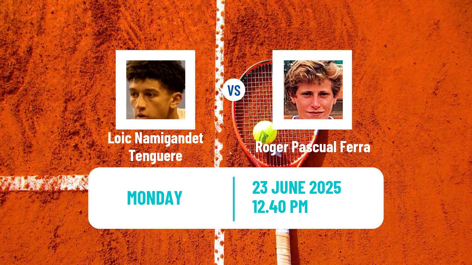 Tennis ITF M25 Bakio Men Loic Namigandet Tenguere - Roger Pascual Ferra