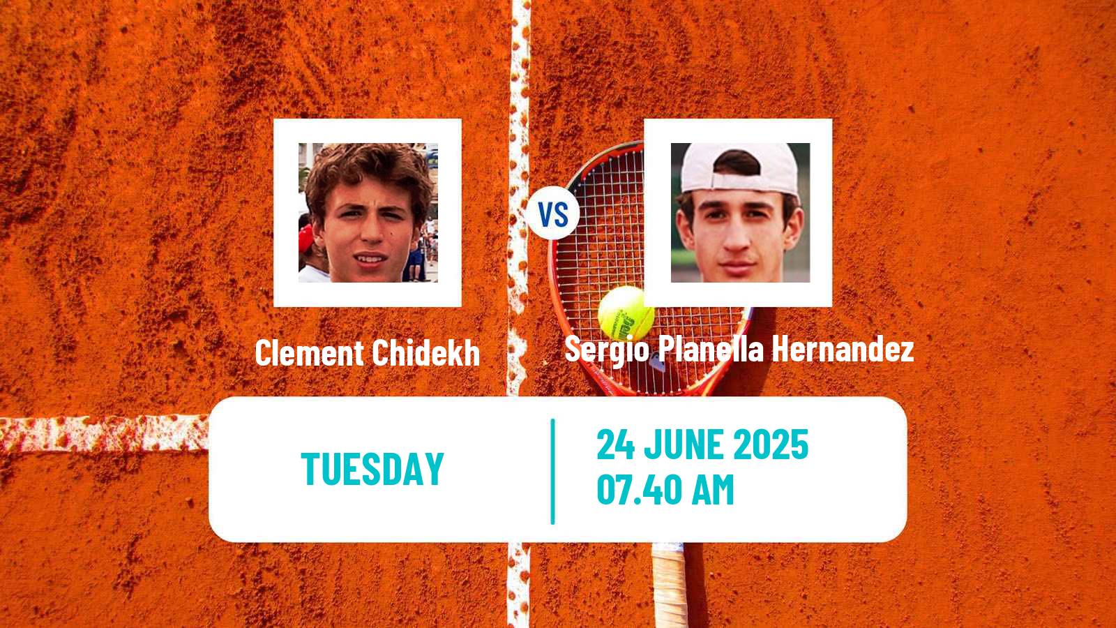 Tennis ITF M25 Bakio Men Clement Chidekh - Sergio Planella Hernandez