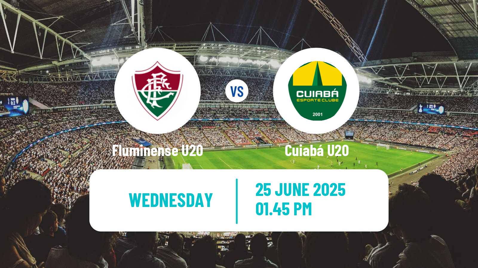 Soccer Brasileiro U20 Fluminense U20 - Cuiabá U20