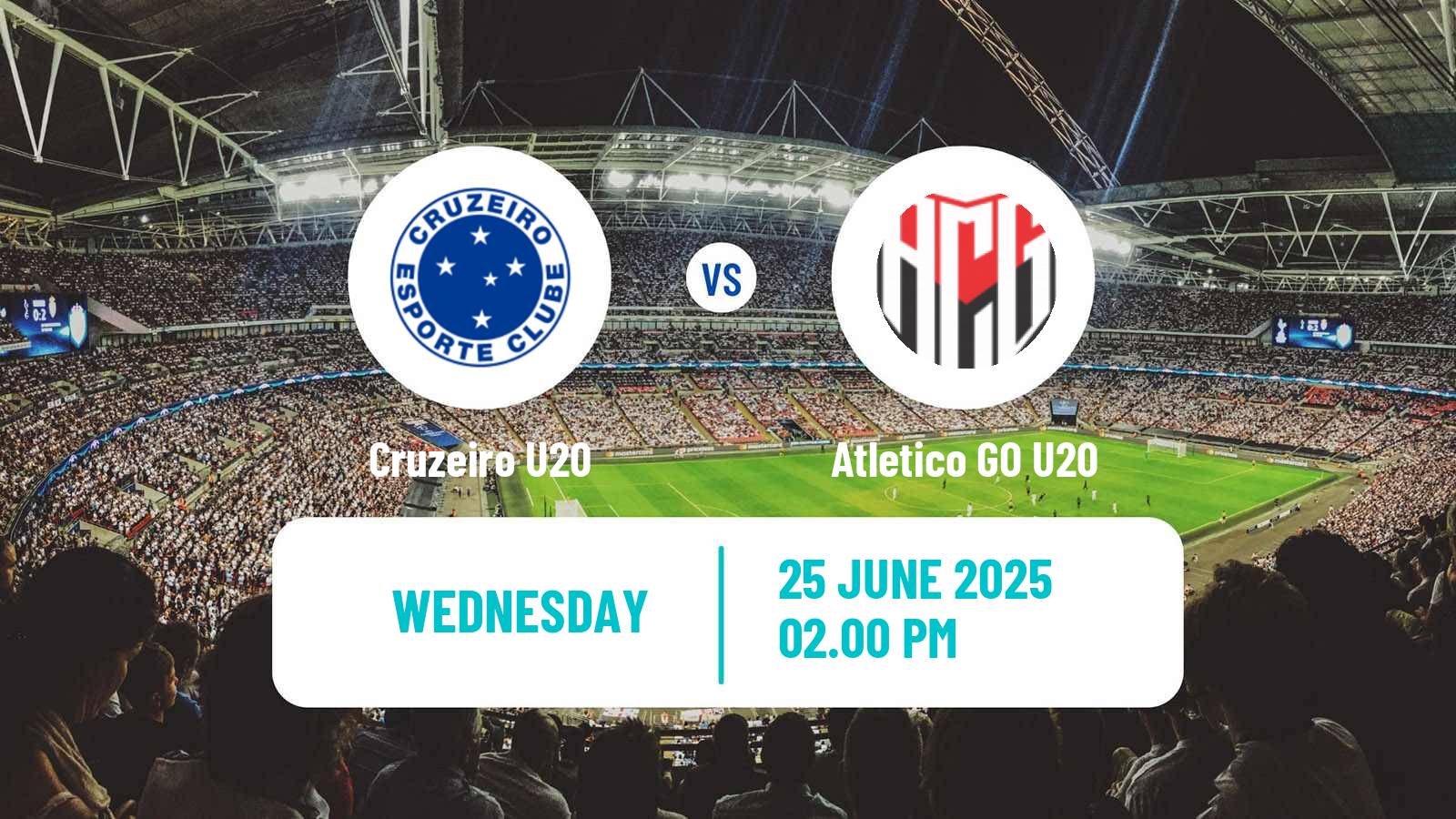 Soccer Brasileiro U20 Cruzeiro U20 - Atletico GO U20