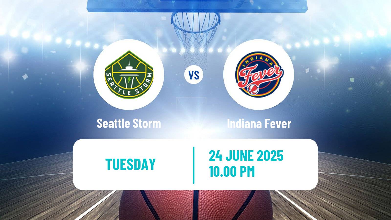 Basketball WNBA Seattle Storm - Indiana Fever