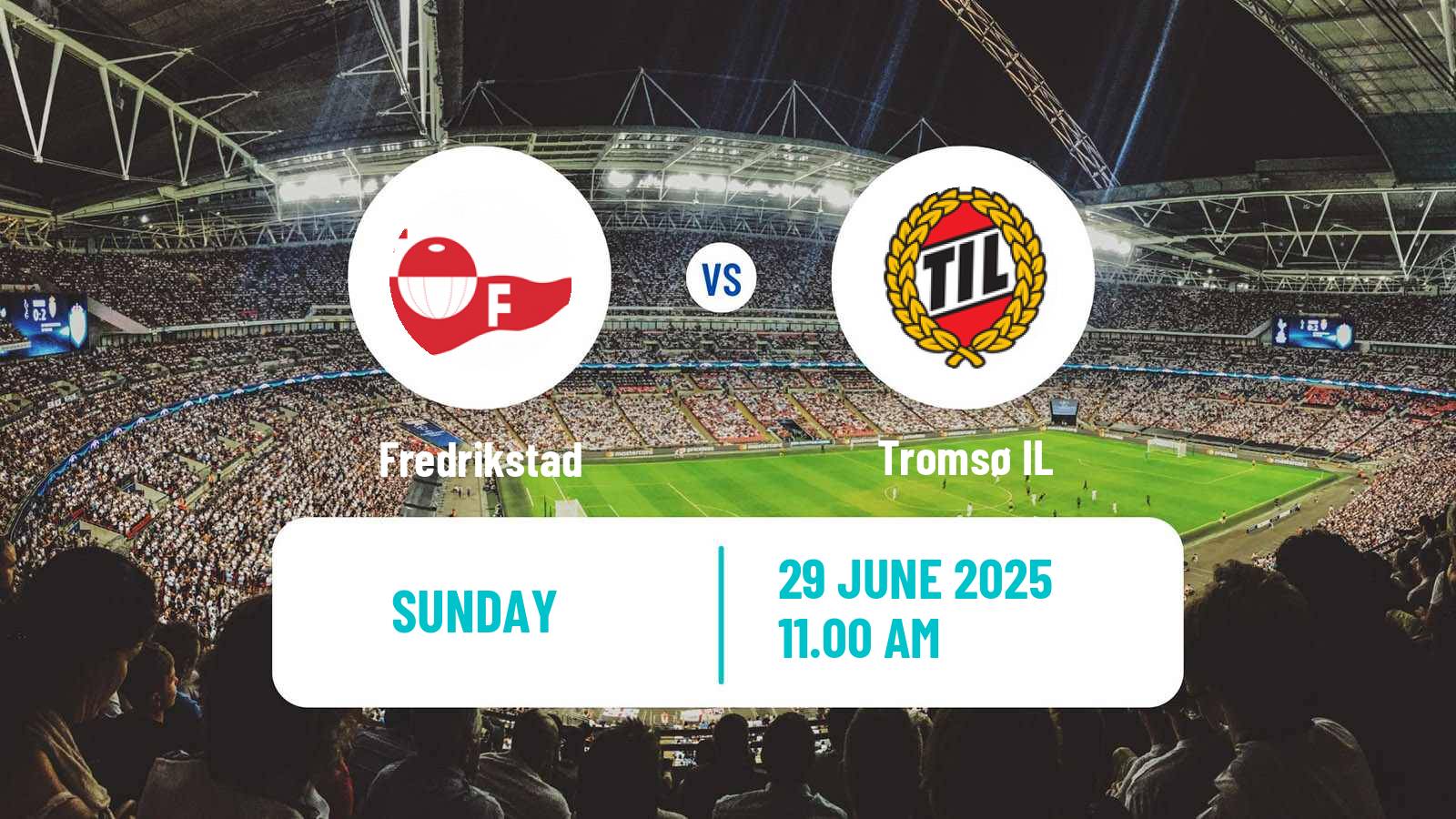 Soccer Norwegian Eliteserien Fredrikstad - Tromsø