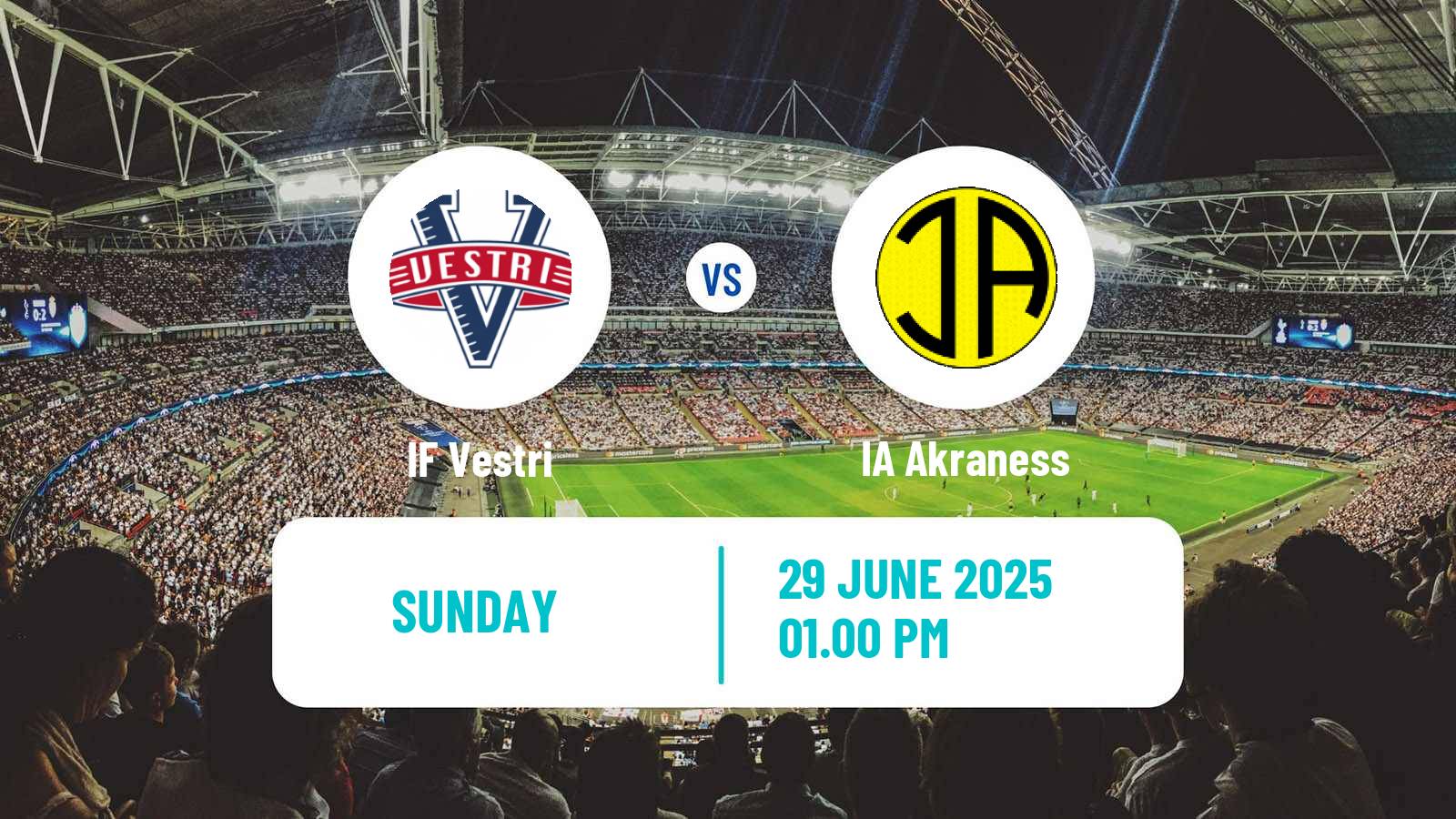 Soccer Icelandic Besta-deild karla Vestri - Akraness