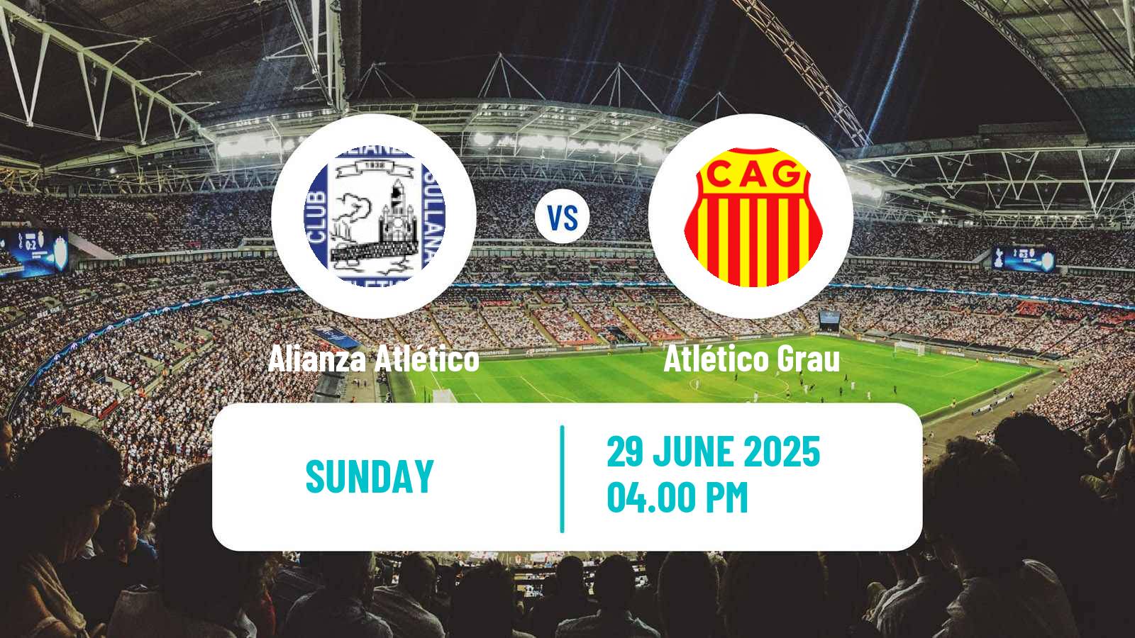 Football Peruvian Liga 1 Alianza Atlético - Atlético Grau