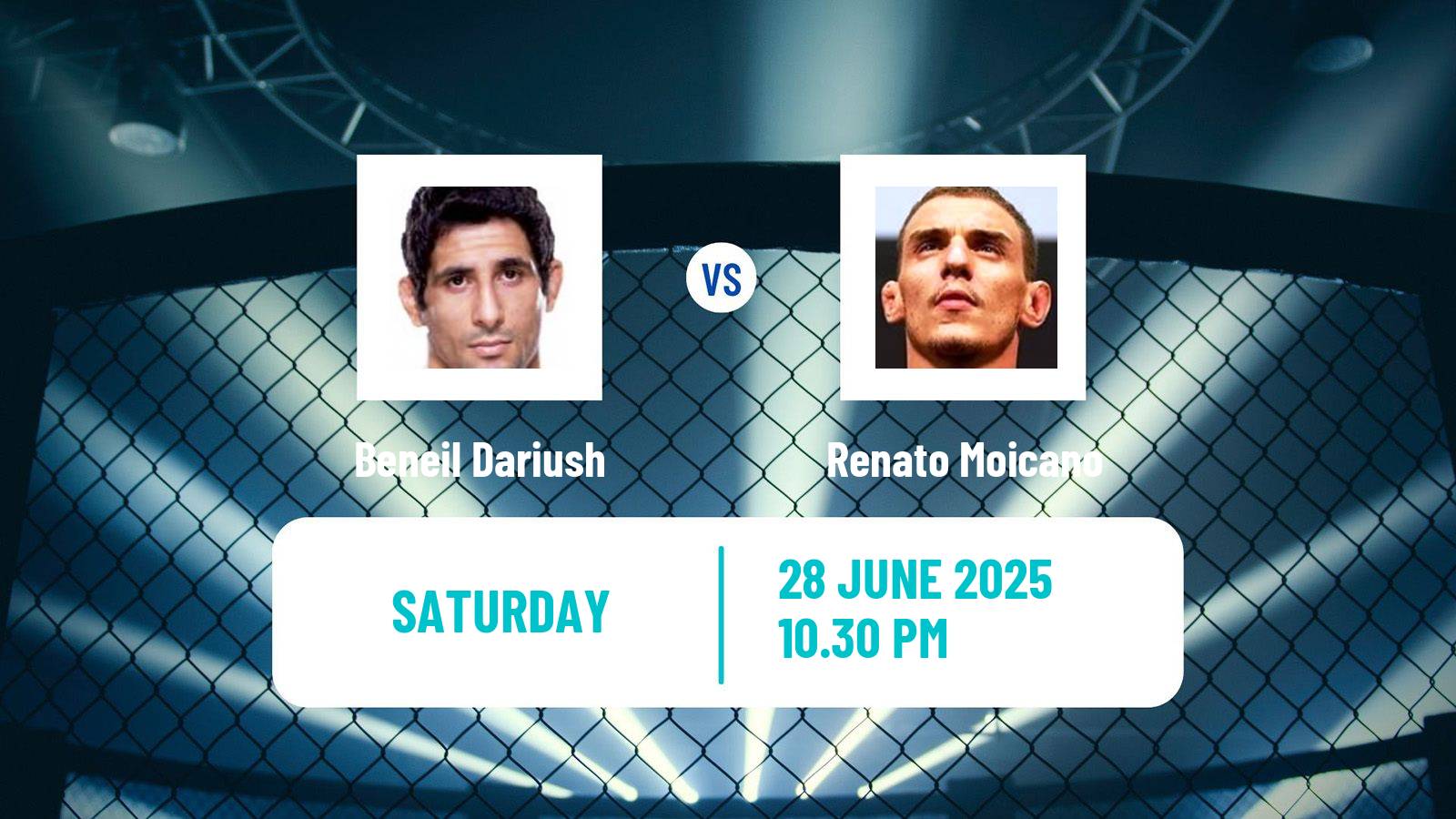 MMA Lightweight UFC Men Beneil Dariush - Renato Moicano