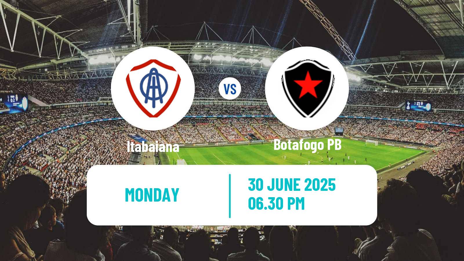 Soccer Brazilian Serie C Itabaiana - Botafogo PB