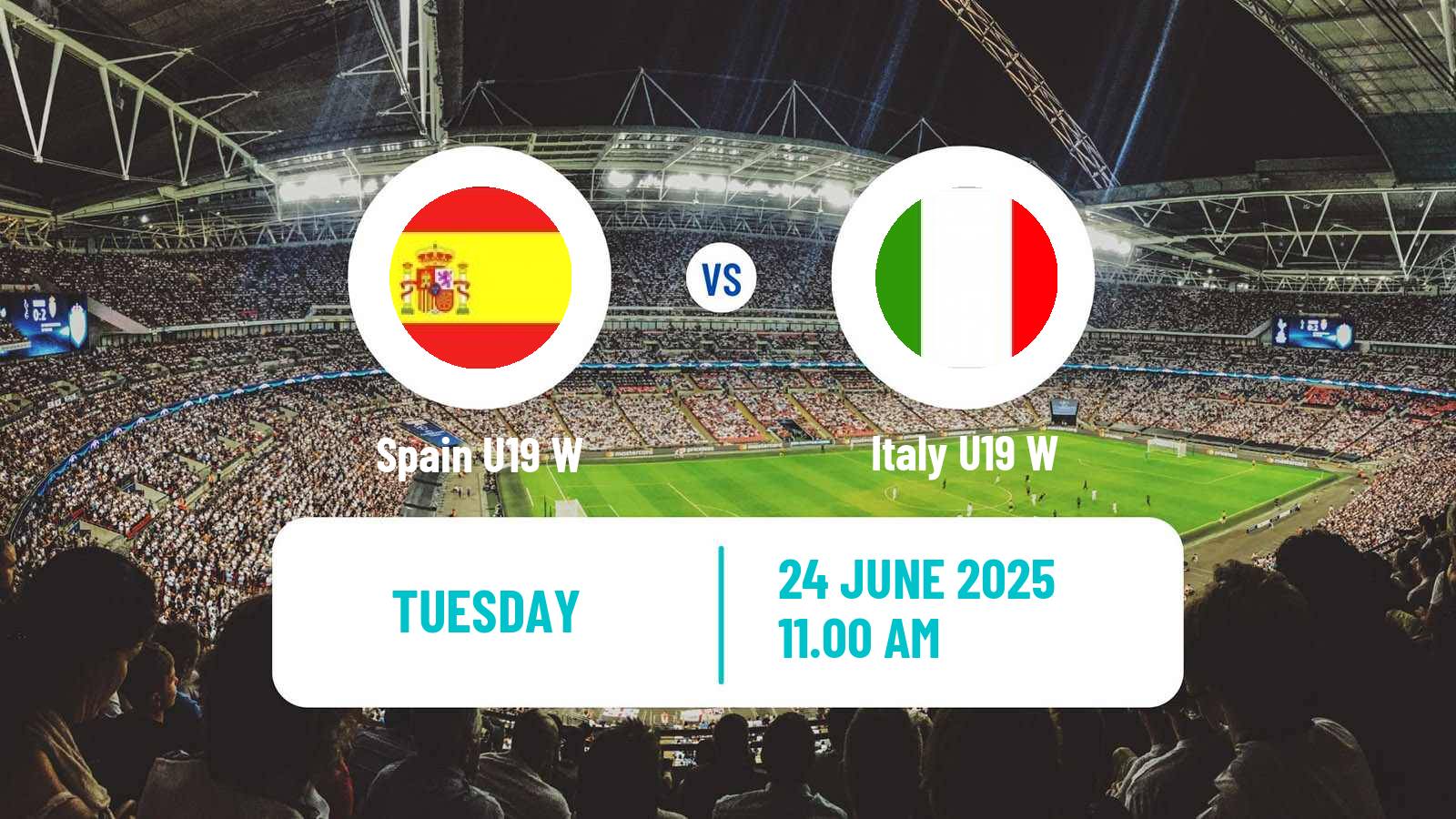 Soccer UEFA Euro U19 Women Spain U19 W - Italy U19 W