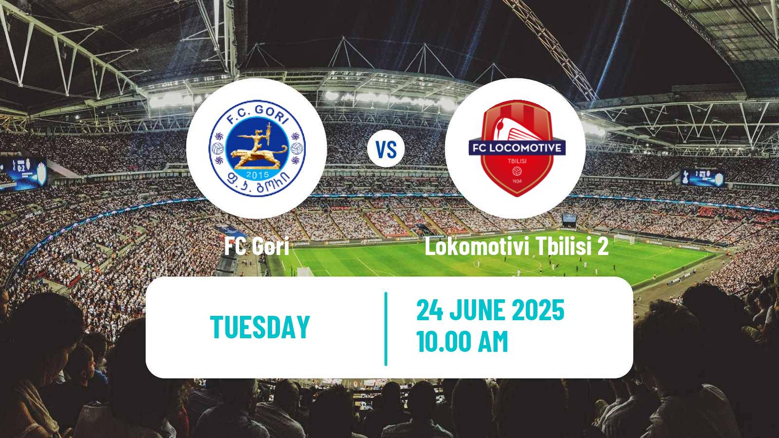 Soccer Georgian Liga 3 Gori - Lokomotivi Tbilisi 2