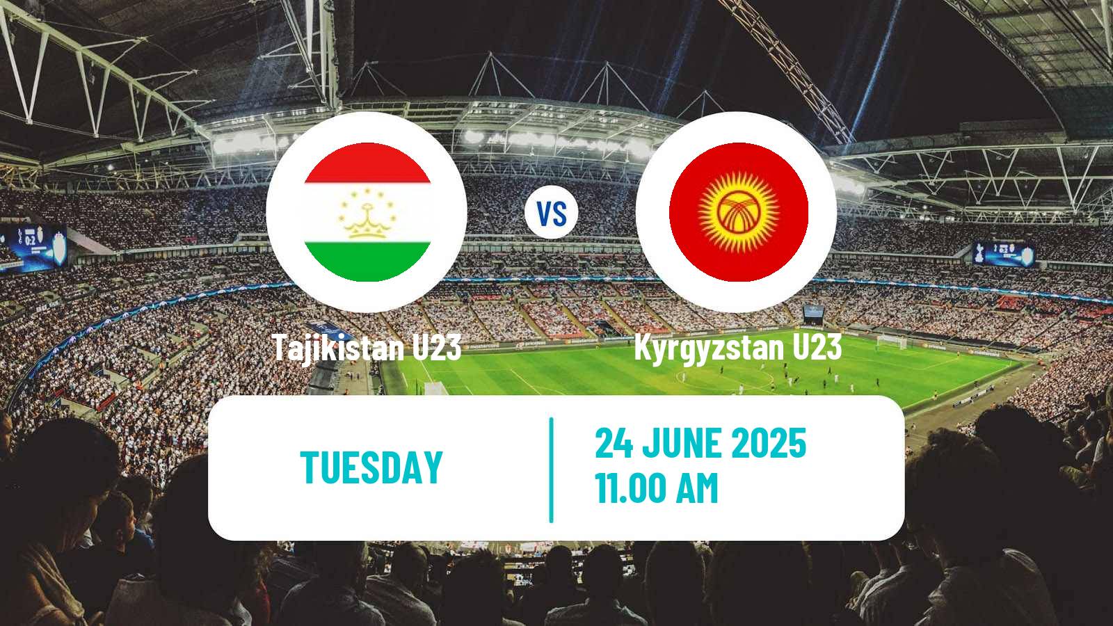 Soccer Friendly Tajikistan U23 - Kyrgyzstan U23