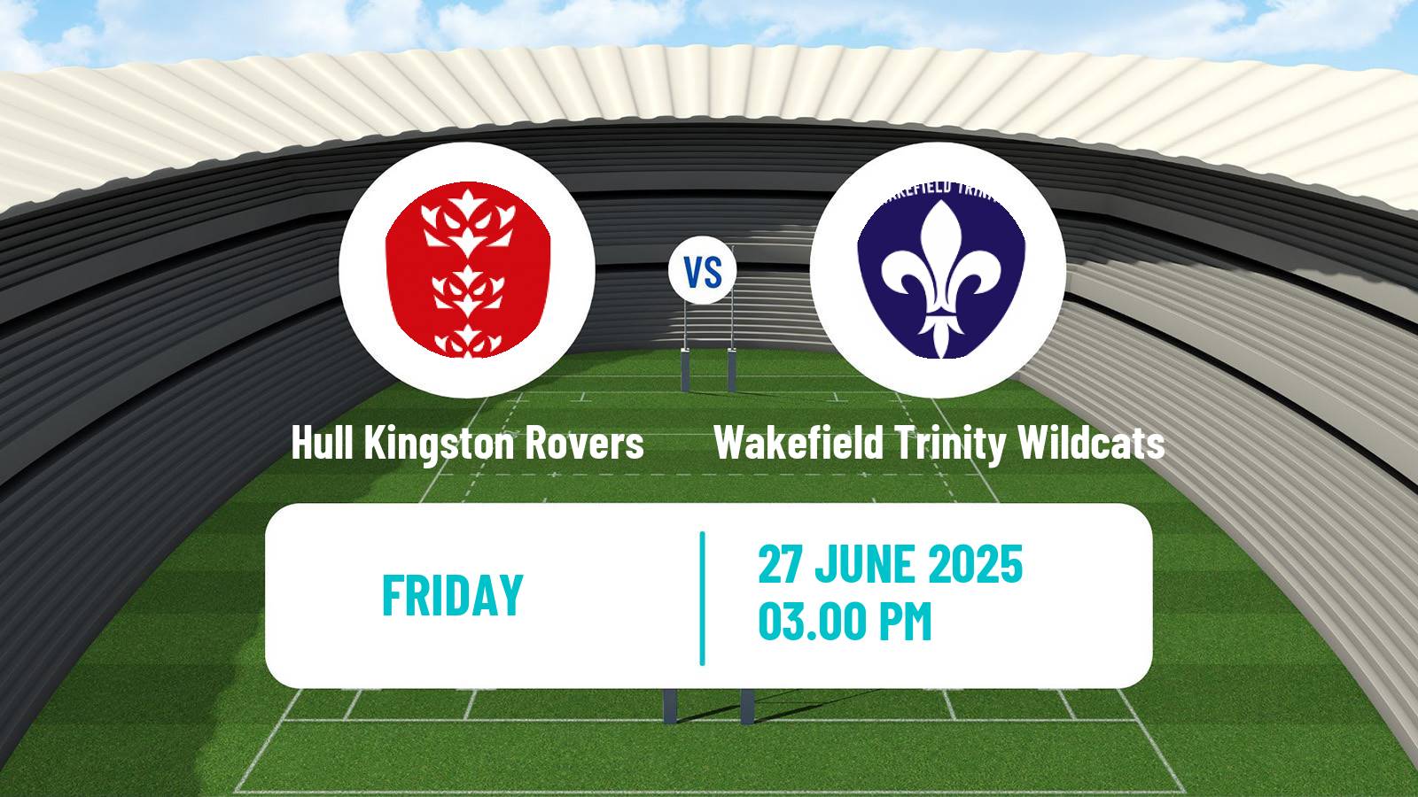 Rugby league Super League Rugby Hull Kingston Rovers - Wakefield Trinity Wildcats