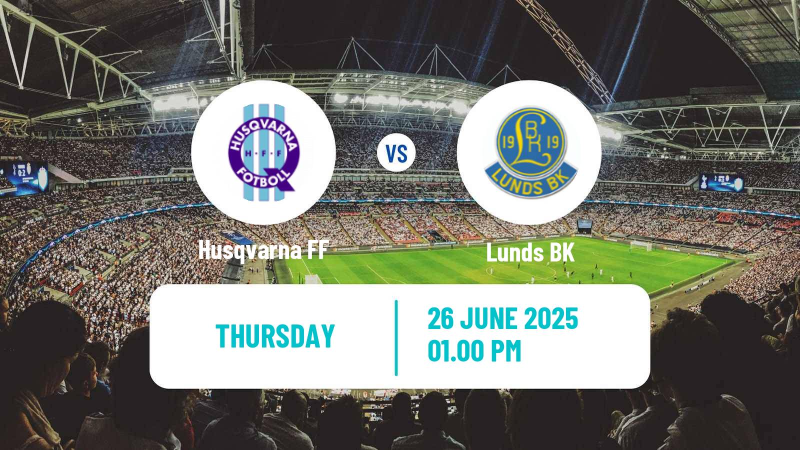 Football Swedish Division 1 Södra Husqvarna - Lunds