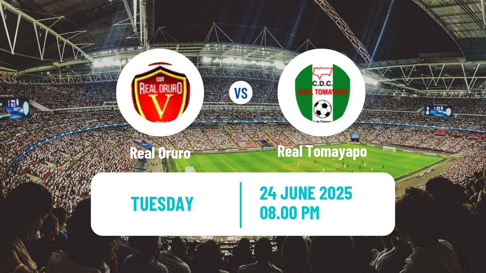 Soccer Bolivian League Cup Real Oruro - Real Tomayapo