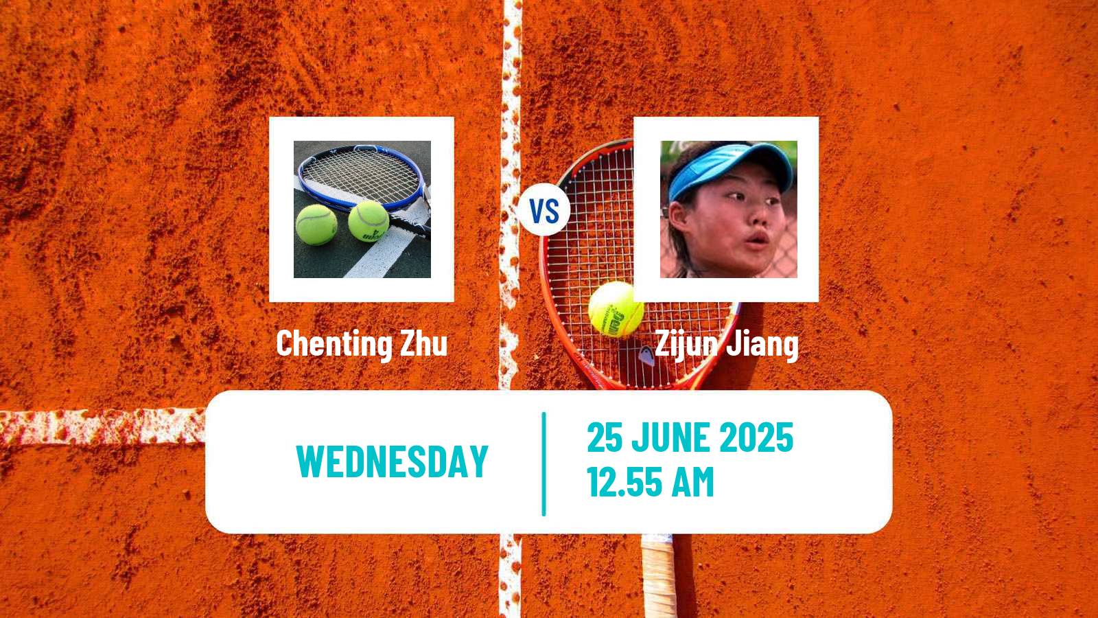 Tennis ITF W15 Maanshan 7 Women Chenting Zhu - Zijun Jiang