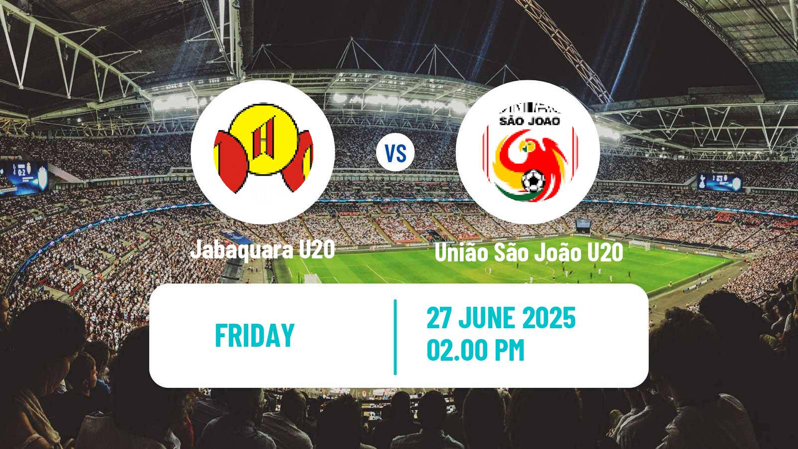 Football Brazilian Paulista U20 Jabaquara U20 - União São João U20