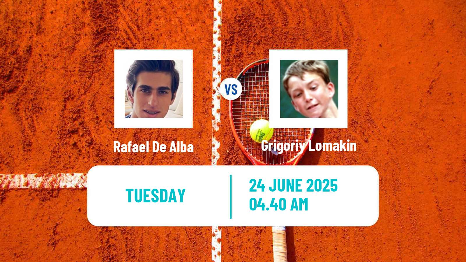 Tennis ITF M15 Monastir 25 Men Rafael De Alba - Grigoriy Lomakin