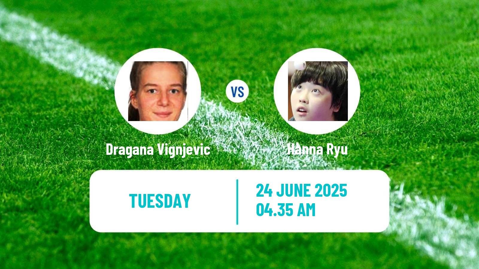 Table tennis Wtt Contender Zagreb Women Dragana Vignjevic - Hanna Ryu
