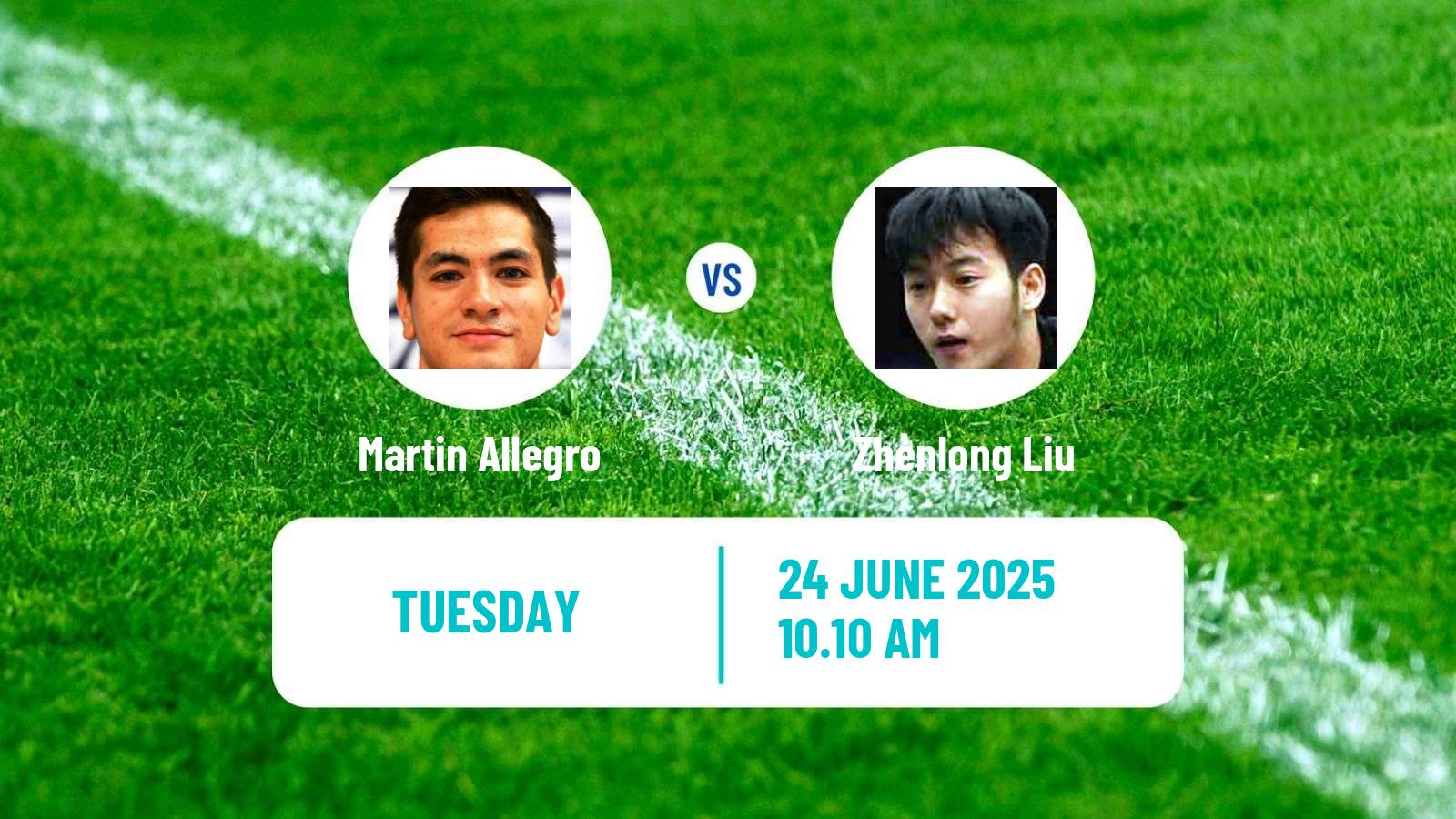 Table tennis Wtt Contender Zagreb Men Martin Allegro - Zhenlong Liu