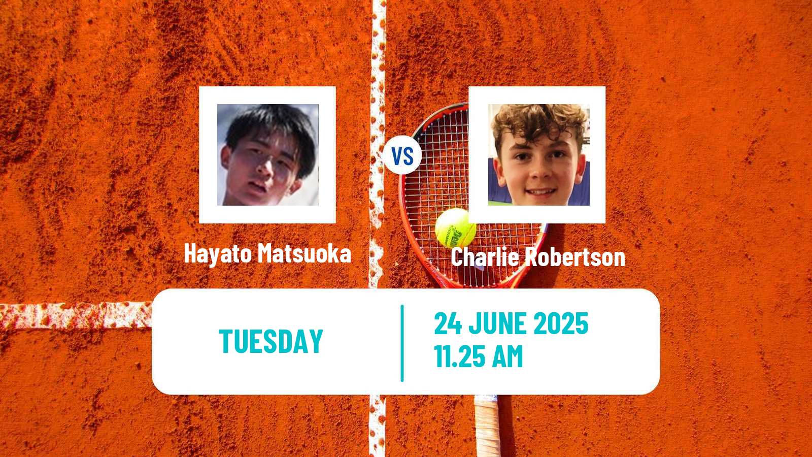 Tennis ITF M25 Elvas Men Hayato Matsuoka - Charlie Robertson