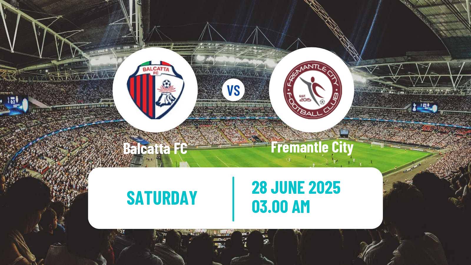 Soccer Australian NPL Western Australia Balcatta - Fremantle City