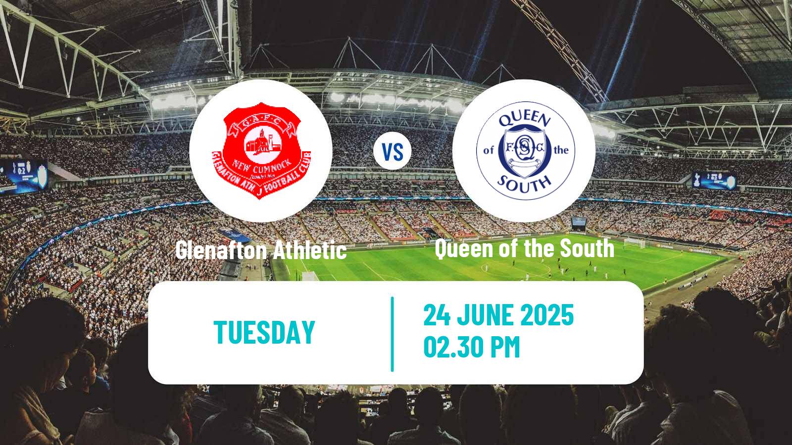 Soccer Club Friendly Glenafton Athletic - Queen of the South