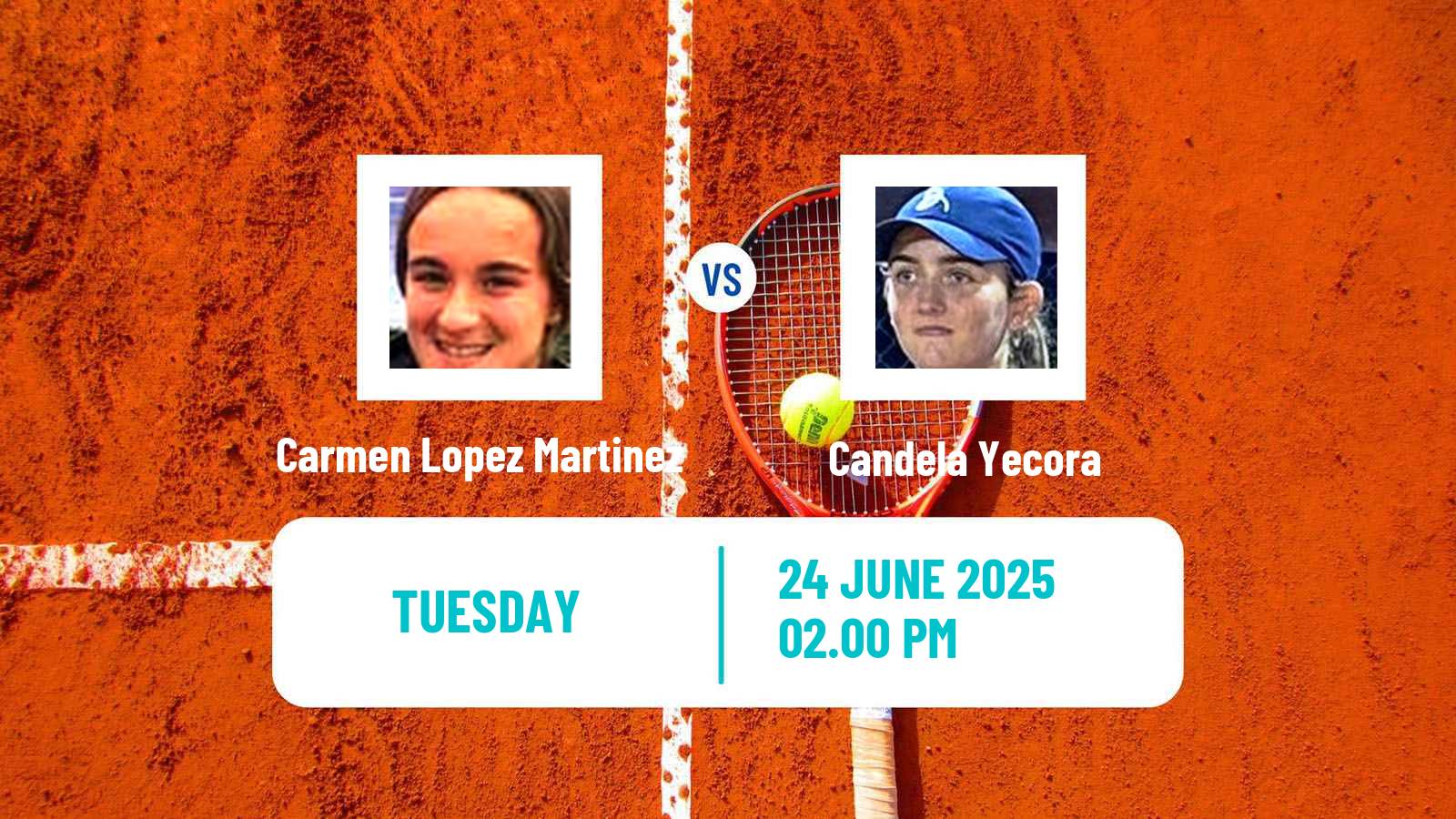 Tennis ITF W50 H Palma Del Rio Women Carmen Lopez Martinez - Candela Yecora