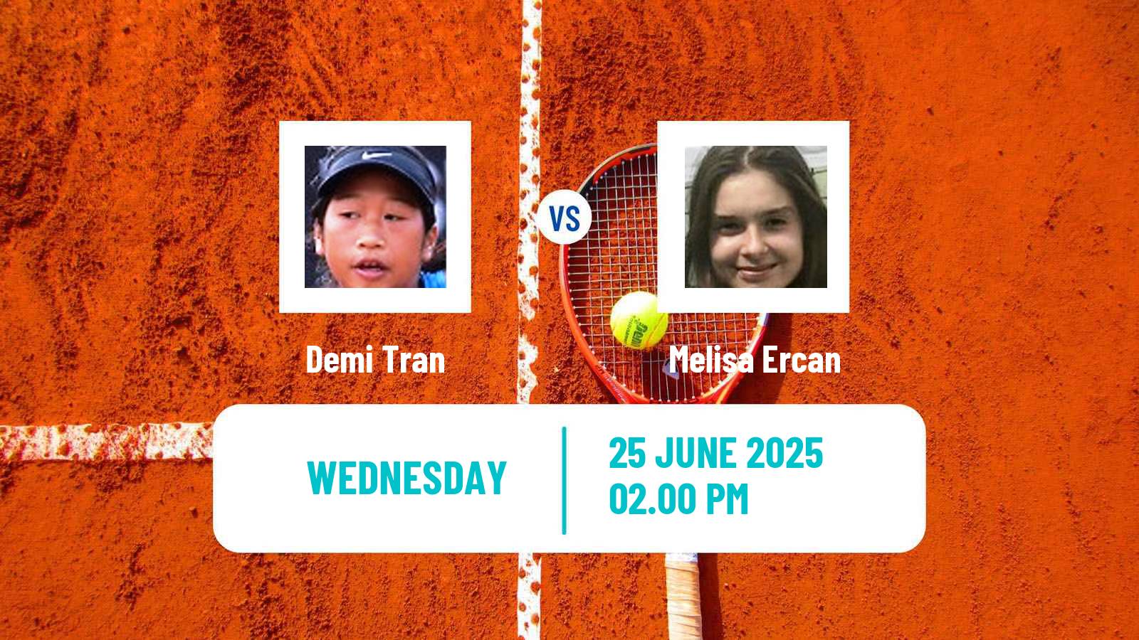 Tennis ITF W50 H Palma Del Rio Women Demi Tran - Melisa Ercan