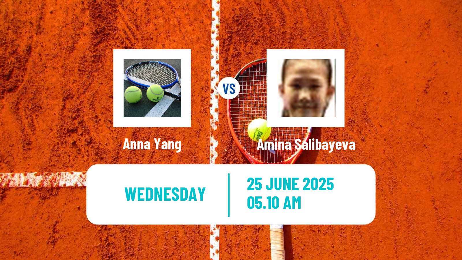 Tennis ITF W15 Hong Kong Women Anna Yang - Amina Salibayeva