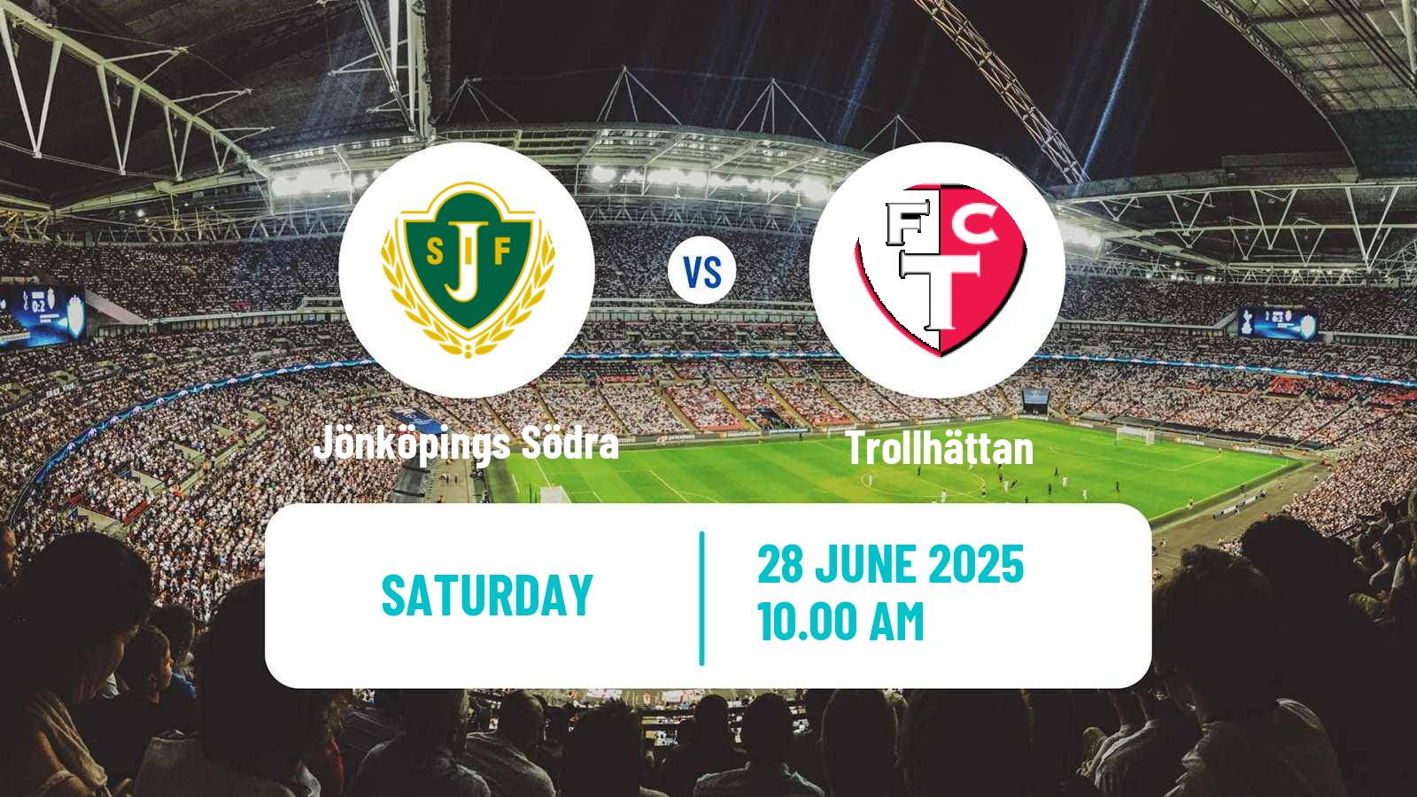 Soccer Swedish Division 1 Södra Jönköpings Södra - Trollhättan
