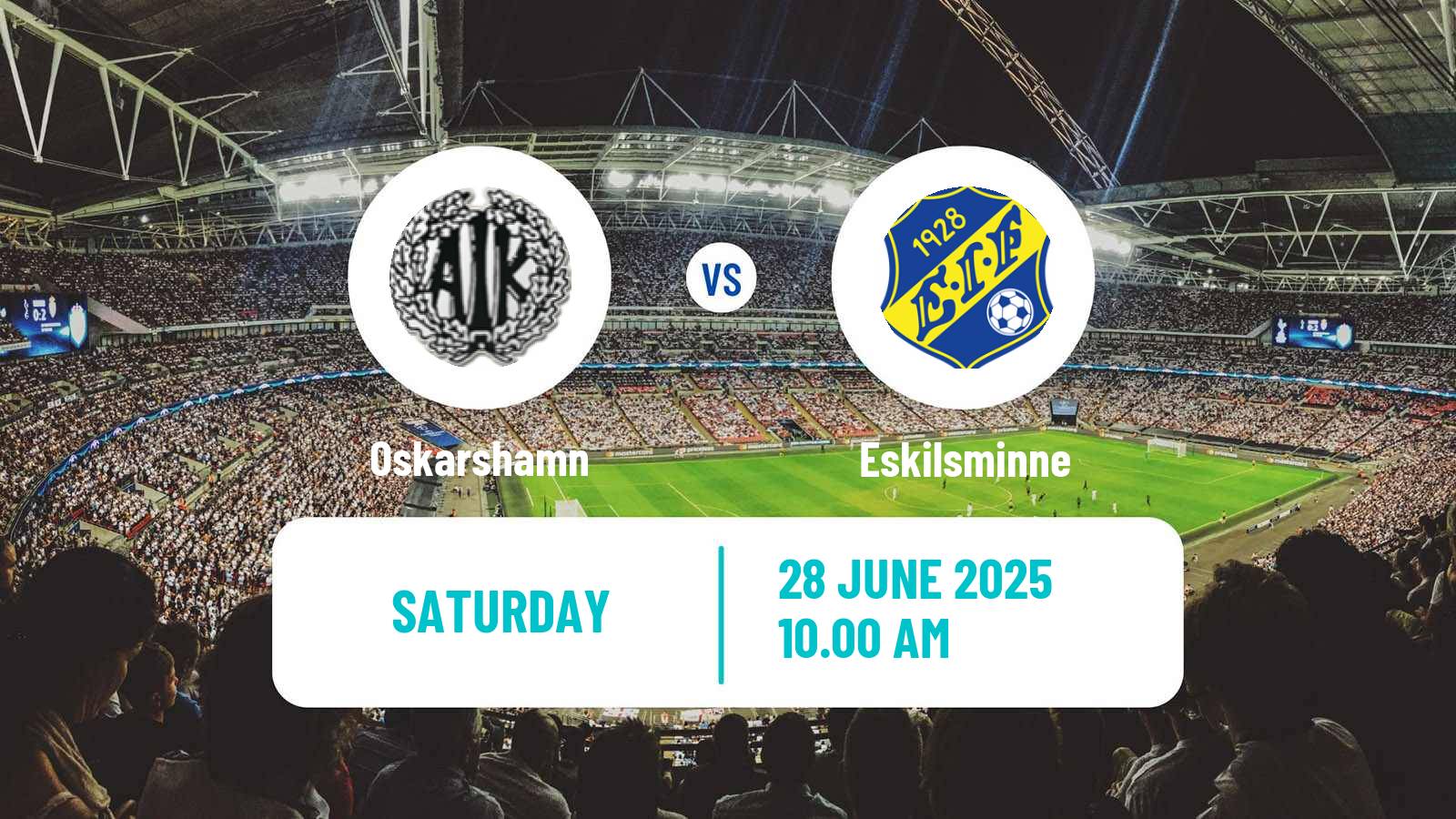 Soccer Swedish Division 1 Södra Oskarshamn - Eskilsminne