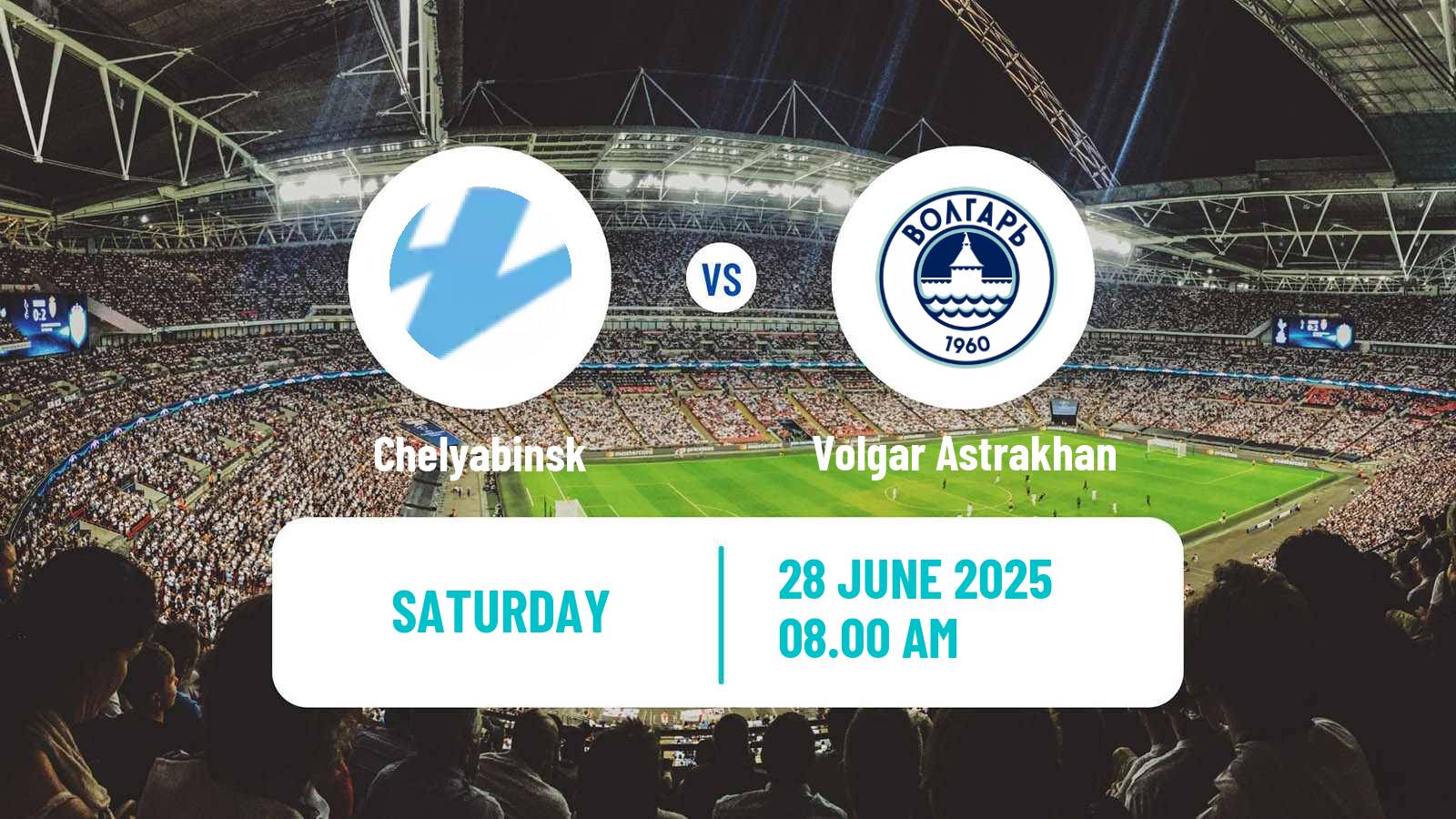 Soccer Russian FNL 2 Division A Gold Chelyabinsk - Volgar Astrakhan