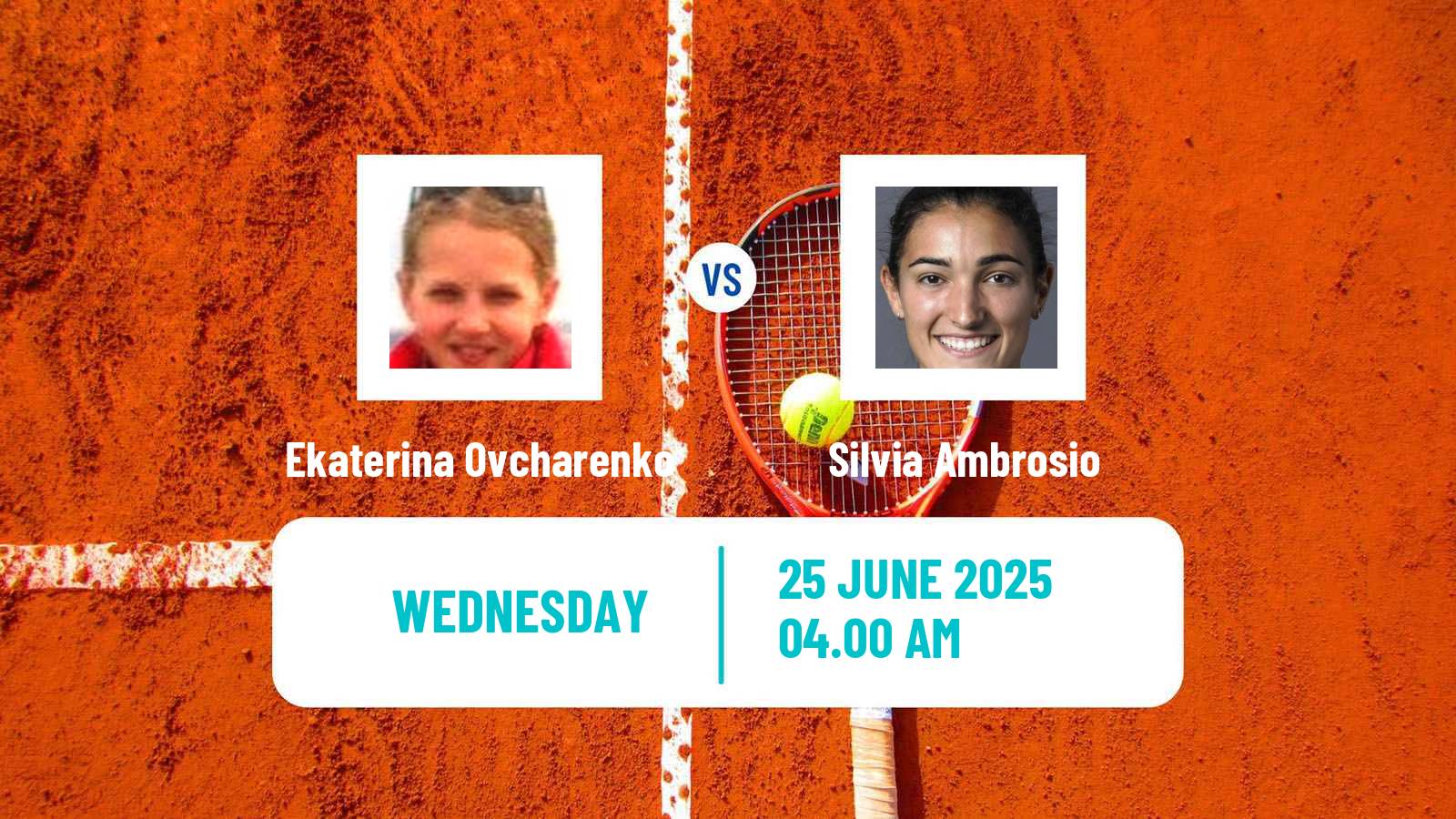 Tennis ITF W35 Tarvisio Women Ekaterina Ovcharenko - Silvia Ambrosio