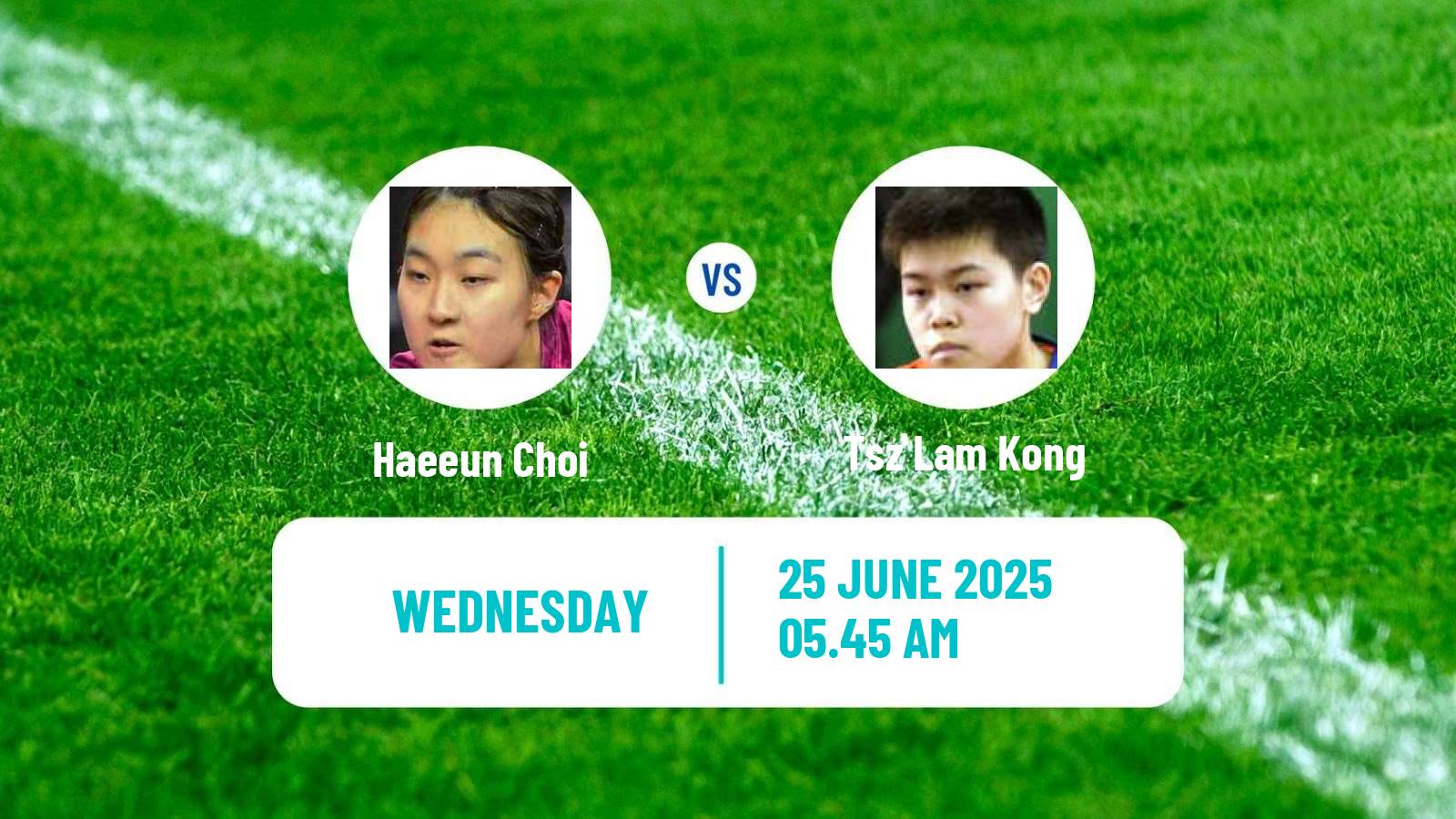 Table tennis Wtt Contender Zagreb Women Haeeun Choi - Tsz Lam Kong