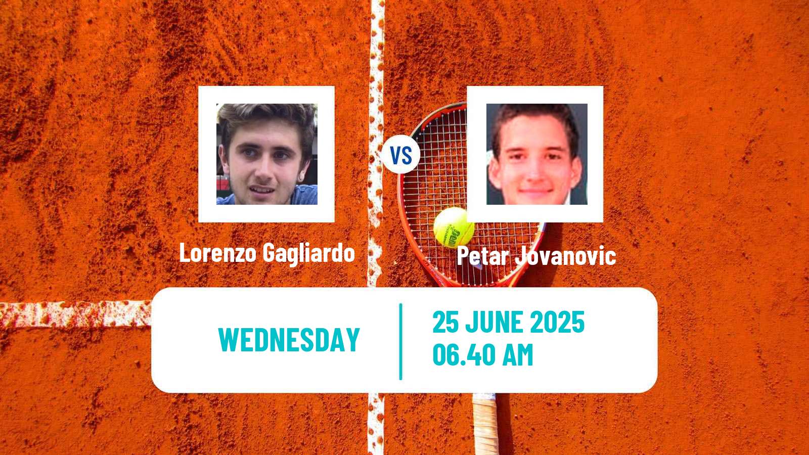 Tennis ITF M15 Kursumlijska Banja 8 Men Lorenzo Gagliardo - Petar Jovanovic
