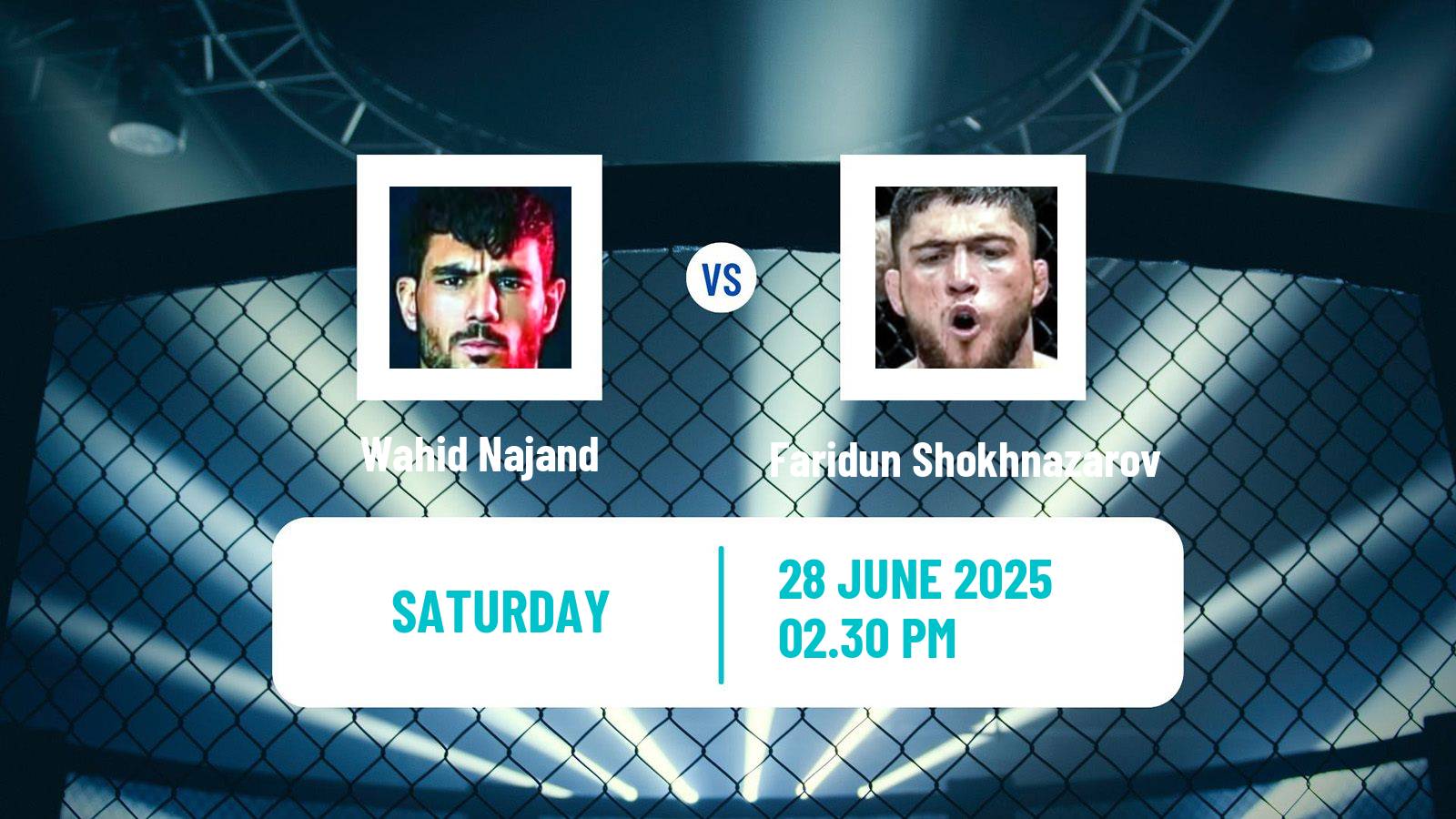 MMA Welterweight Oktagon Men Wahid Najand - Faridun Shokhnazarov